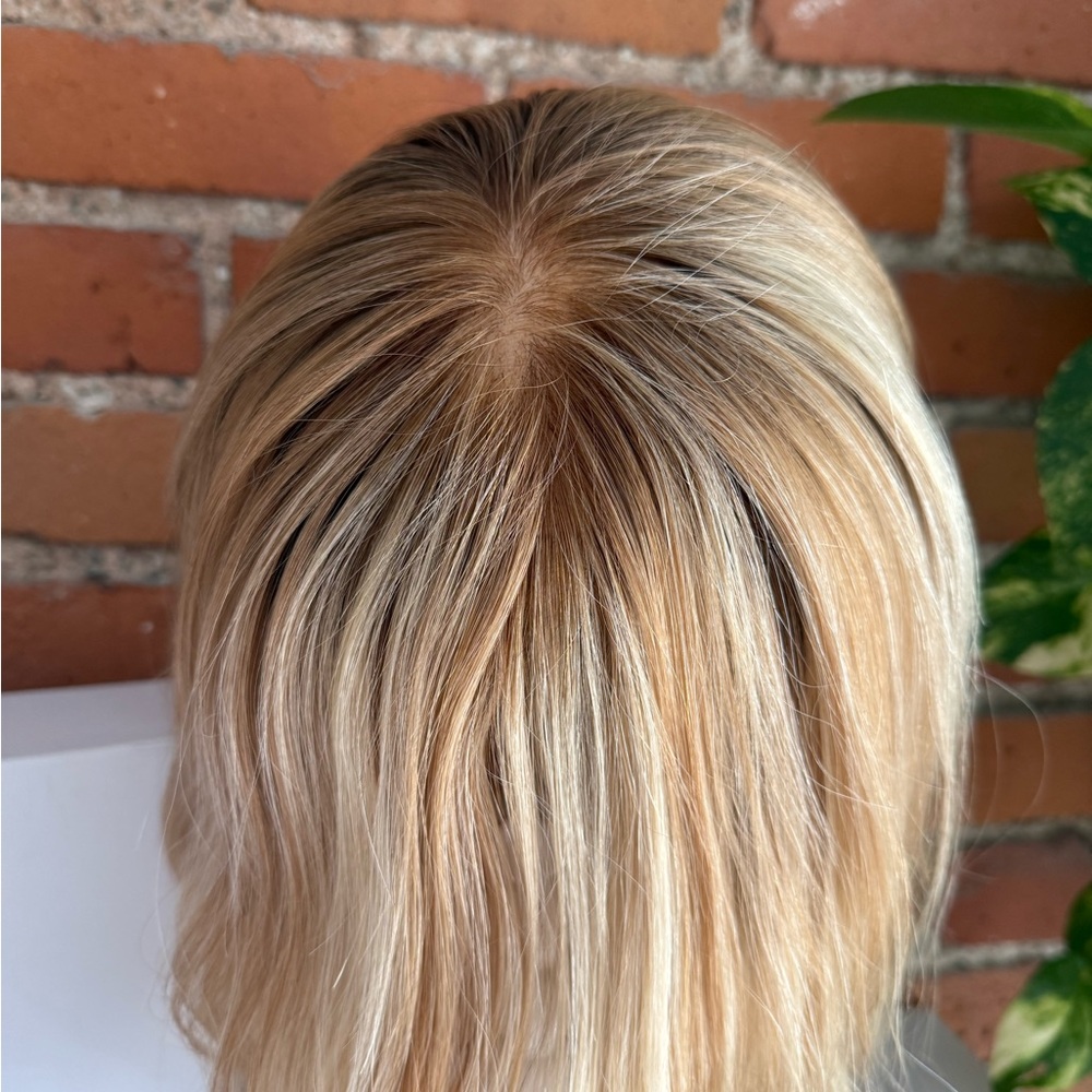 SAVOIR FAIRE Remy Human Hair Wig RAQUEL WELCH HandTied+Lace SS14/88 Golden Wheat - Picture 5 of 10